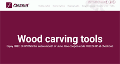 Desktop Screenshot of flexcut.com