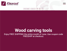 Tablet Screenshot of flexcut.com